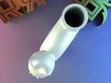 Cute U-Shape Cat Vase-8