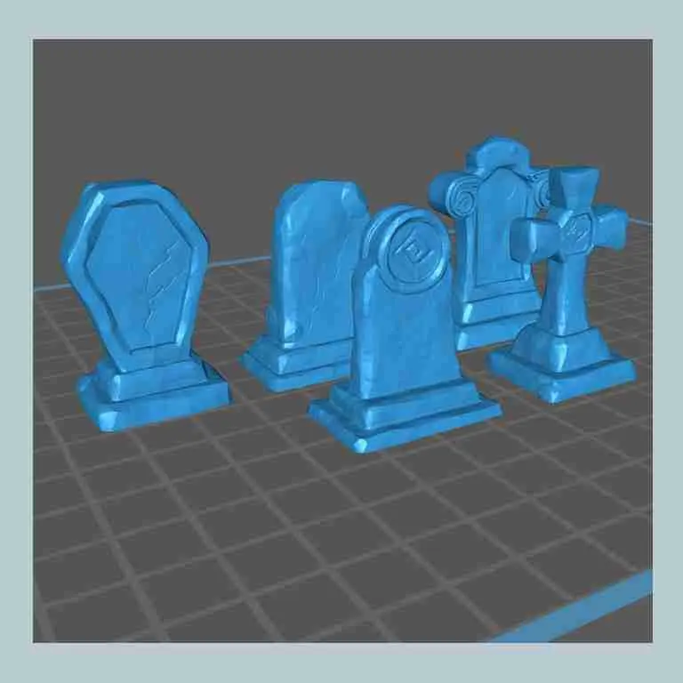 Mezar taşı seti - minyatürler warhammer arazi manzarası sekmesi