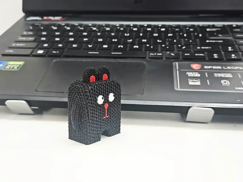 针织摇摆小兔