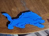 Detroit lions Receiver hitch -2