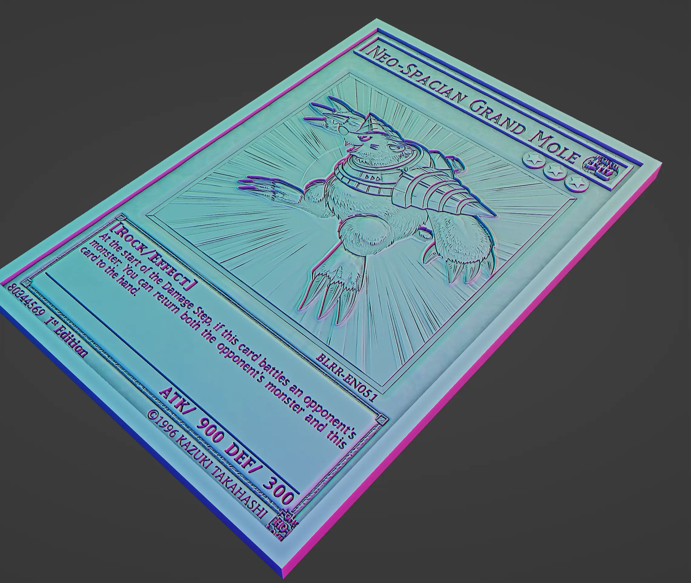 Other STL Download - neo-spacian grand mole - yugiohby Wsonuchiha3D