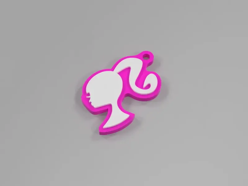 Barbie Keychain