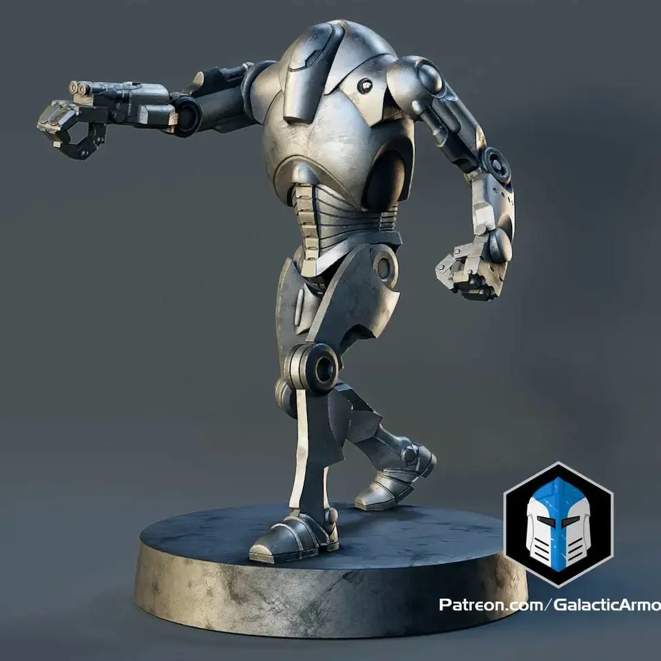 B2 Super Battle Droid SBD Miniature 1/48 Scale