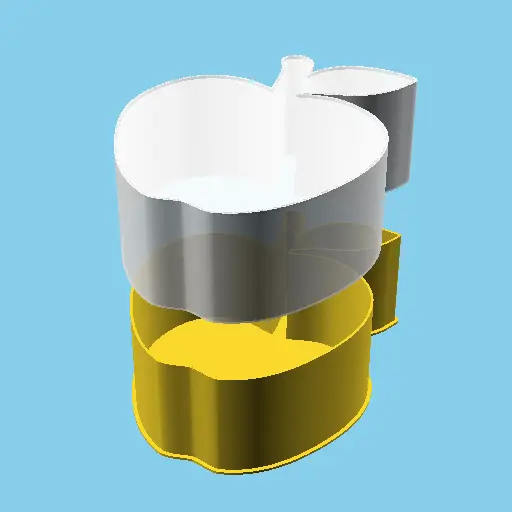 Apple, nestable box (v1)