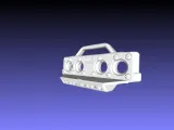 Rc crawler mini mod shop front scale bumper-1