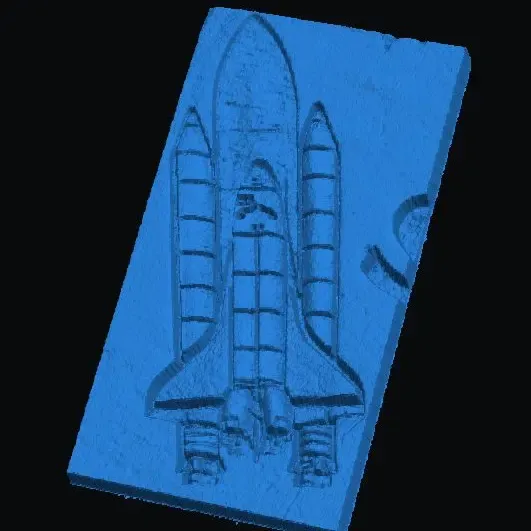 Space Shuttle Mold for Silicone Or Candle Pellets 