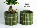 Self-Watering Plant Pot With Bamboo Buddy! Planter STL & 3MF-6