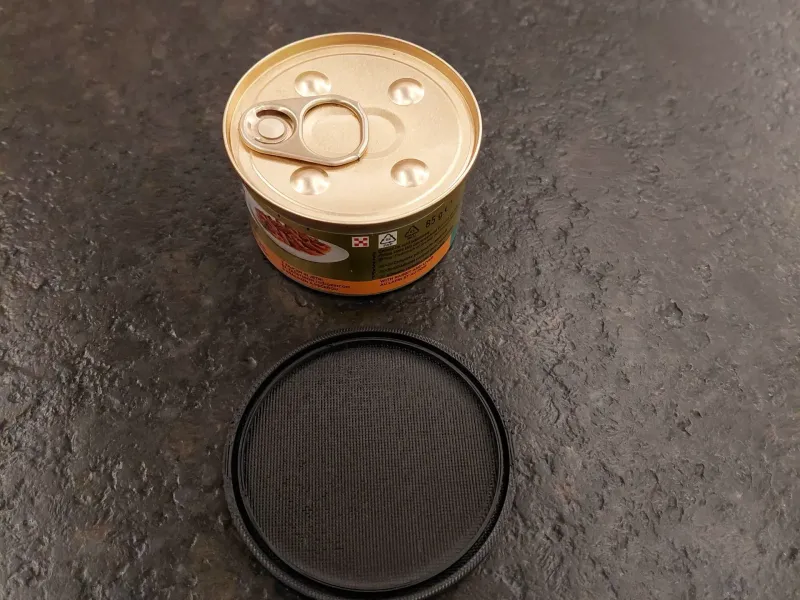 猫缶の蓋