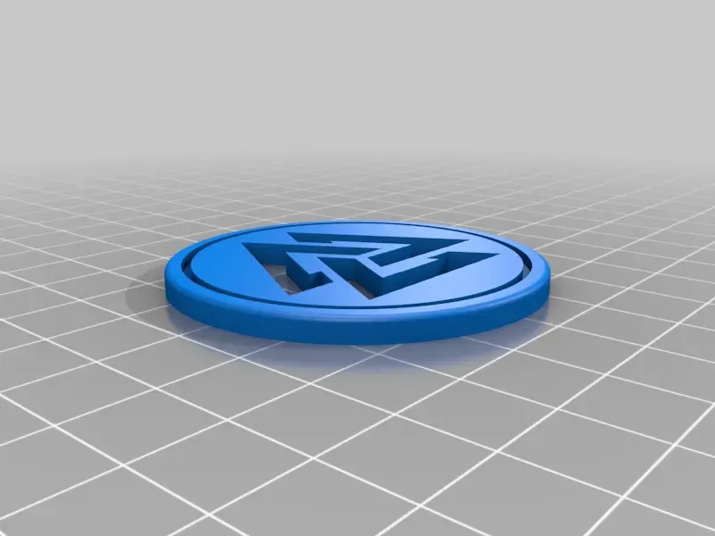 Valknut Symbol Coin