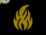 Simple Flame Symbol - 2D Art-0