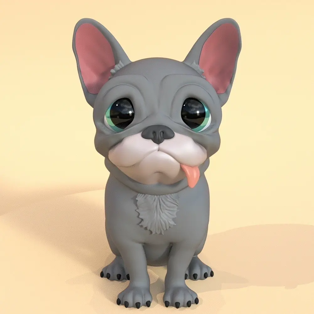 FRENCH BULLDOG TOON