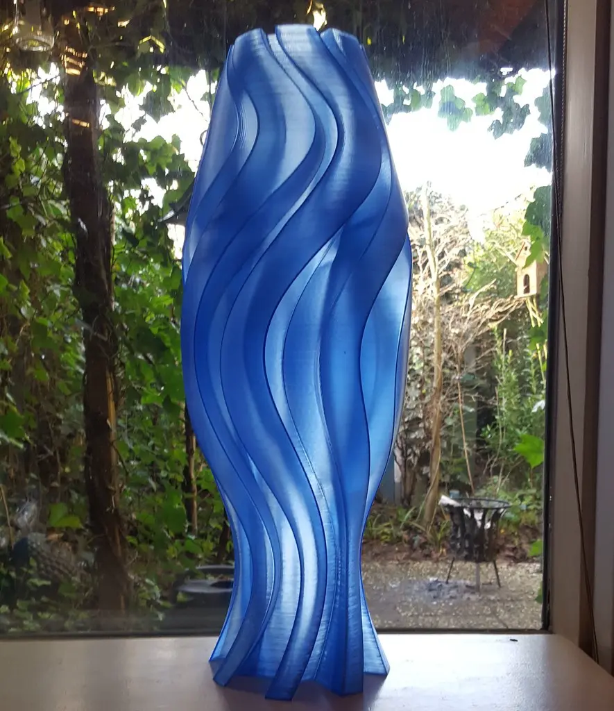 Blue Vase/Lamp