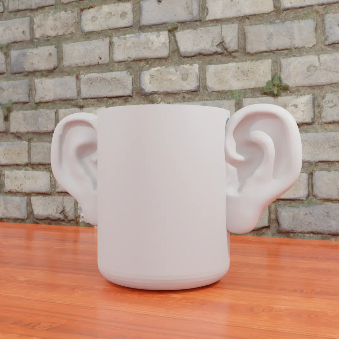 pencil holder with ears