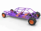 Diecast old school Sand Rail buggy Version 3 Scale 1:25-6