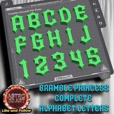 Bramble Princess Letters