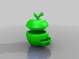 Измельчитель яблок с контейнером для трав-0