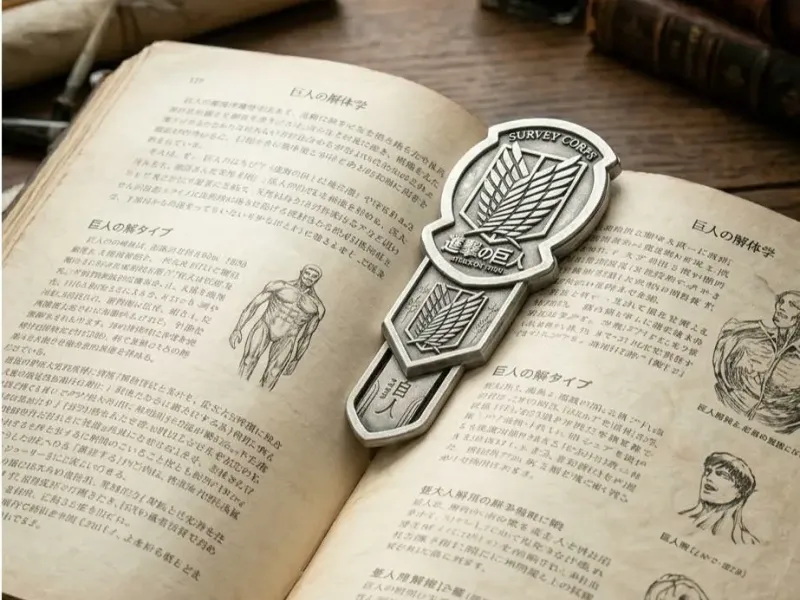 atack in titan bookmark