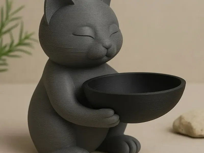 Cute Cat Bowl