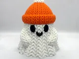 Knitted Halloween Ghost-1