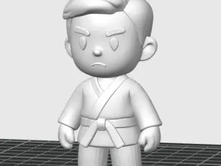 TAEKWONDO Chibbi Figure
