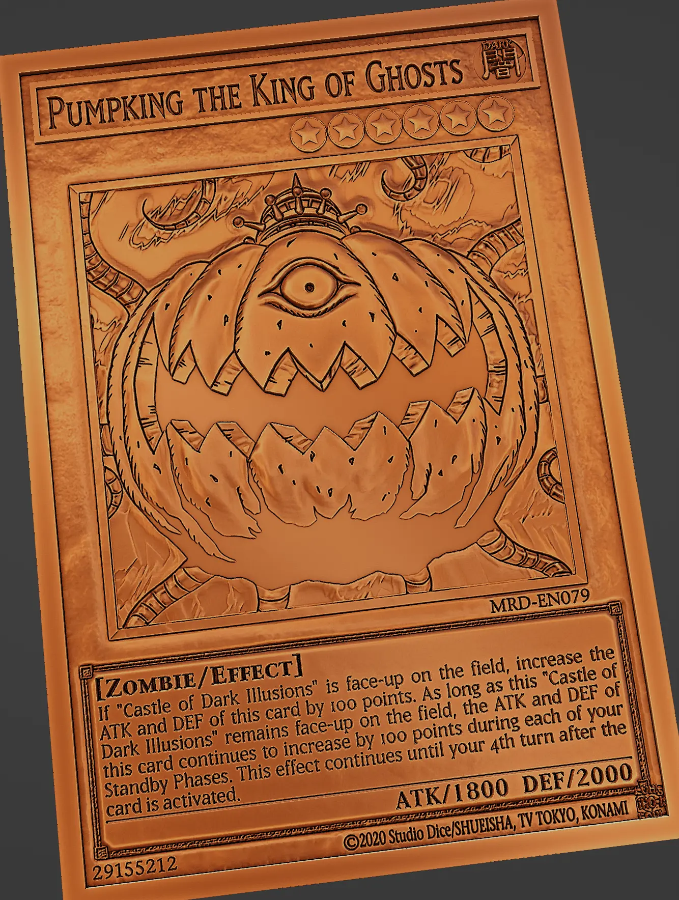 PUMPKING DER KÖNIG DER GEISTER -YUGIOH