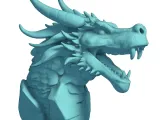 Dragon Head 3D Model-8