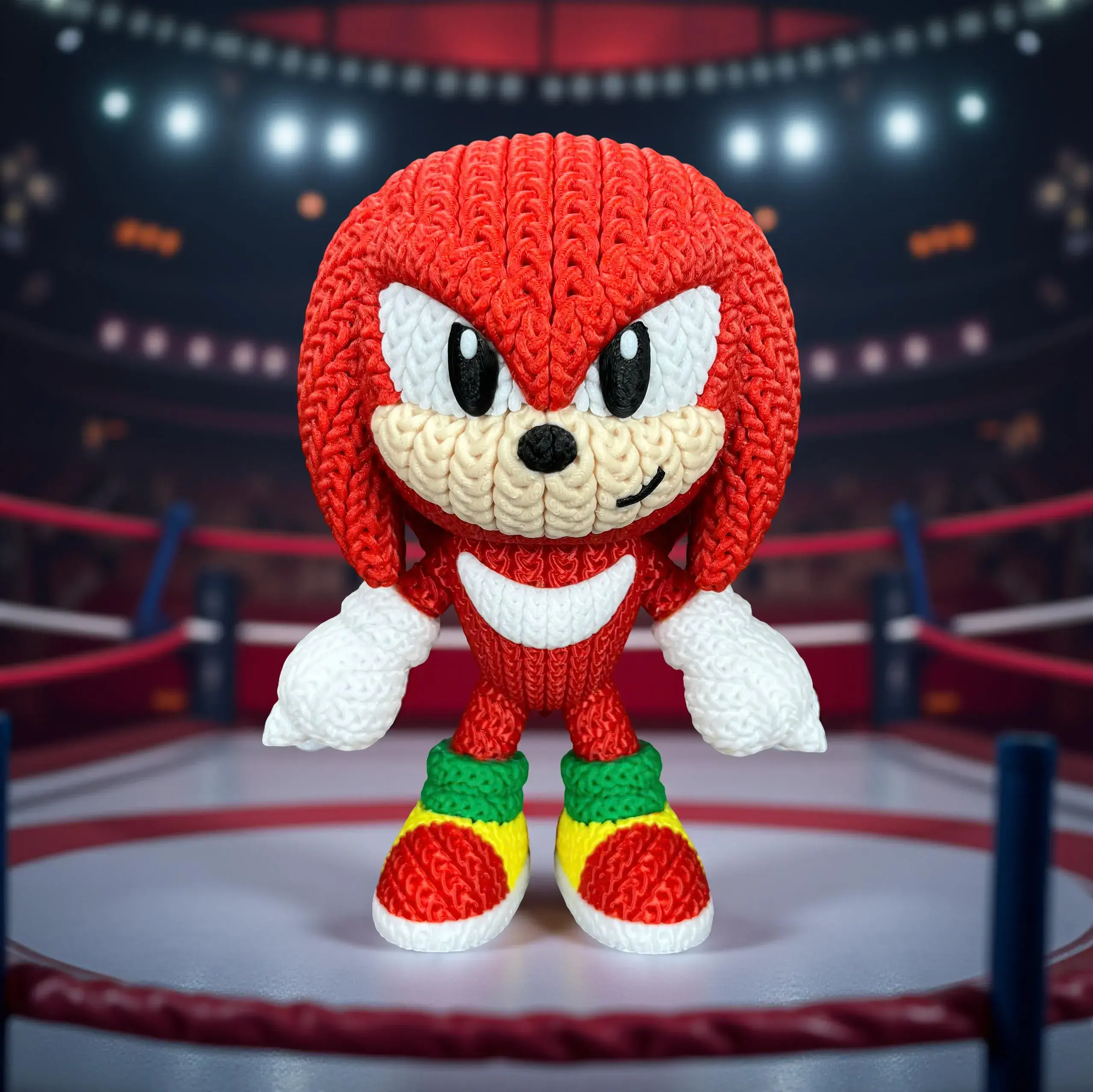 Knuckles Knitted - Crochet - Multipart