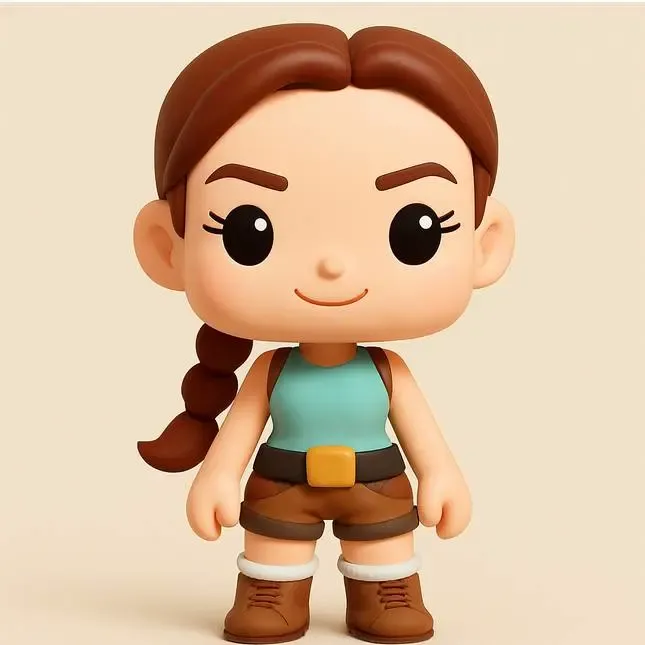 Chibi Lara Croft Tomb Raider