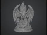 Emblema de Fénix y Llama 🔥-1