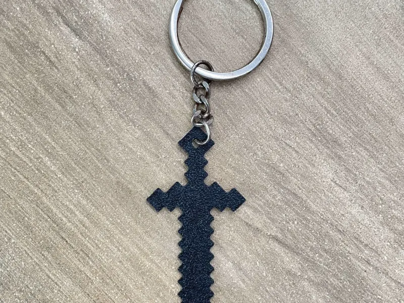 Llavero Minecraft Espada