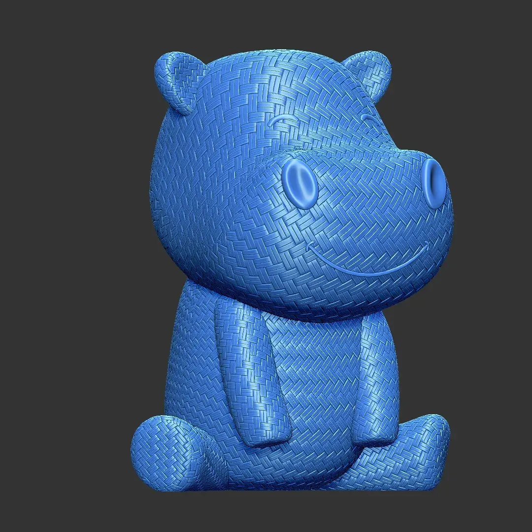 Woven Hippo