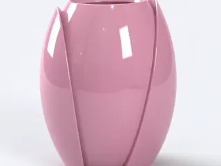 Vase tulip 