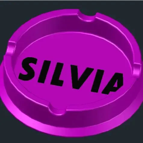 cenicero simple silvia