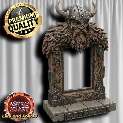 Viking Picture Frame