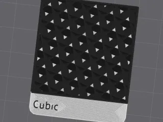 Cubic Infill Swatch