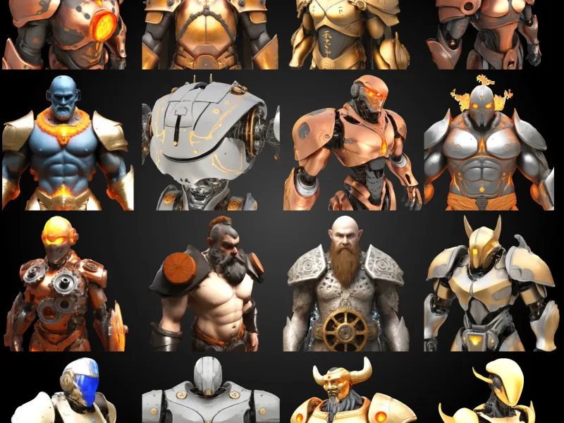 Elite Armored Warriors Collection
