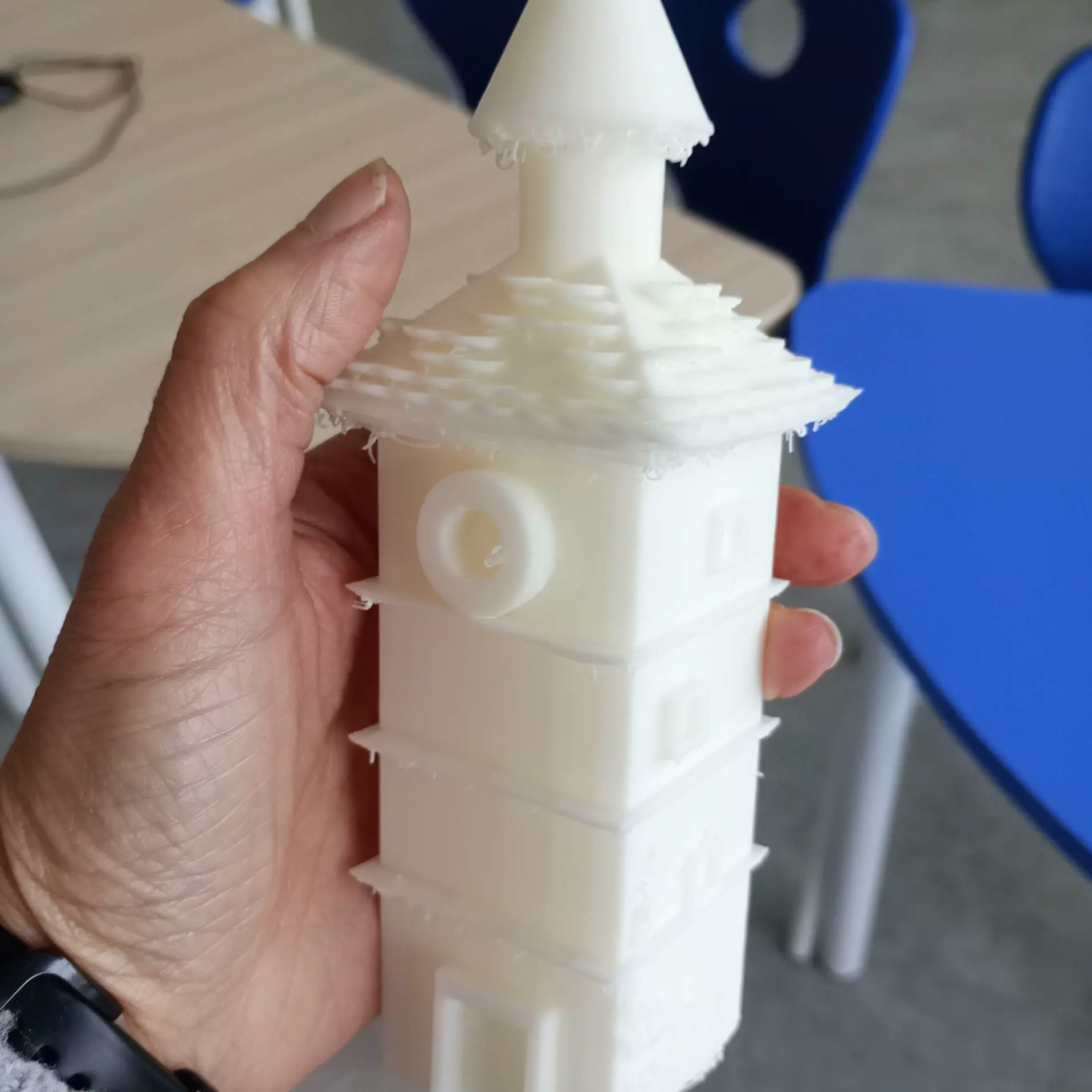 Clock tower in Zlatitsa, Bulgaria