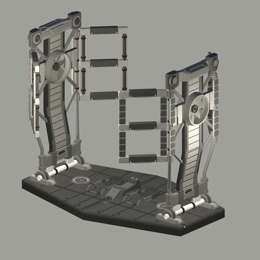 GSeed Freedom Millennium Battle Ship Launch Catapult Part 1