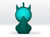 New Sprunki Duck STL file 3D Model Character Obj, Sprunki-3
