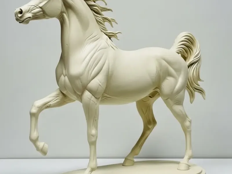 Cavalo Arabe clássico 