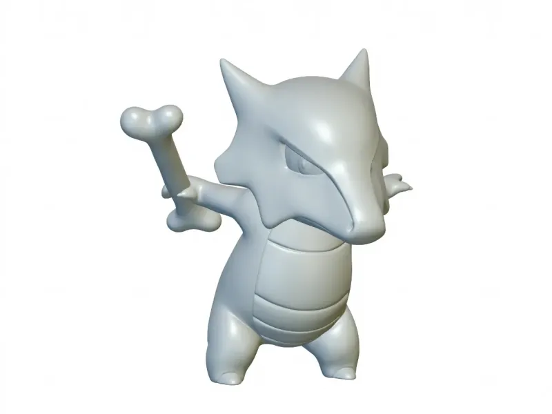 Pokemon Marowak #105 - Ready for 3D Printing!