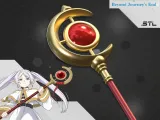 Frieren cosplay prop staff 3D print model-1
