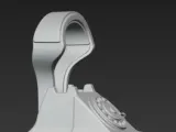 "Retro Rotary Telephone Headphone Stand & Dock"-2