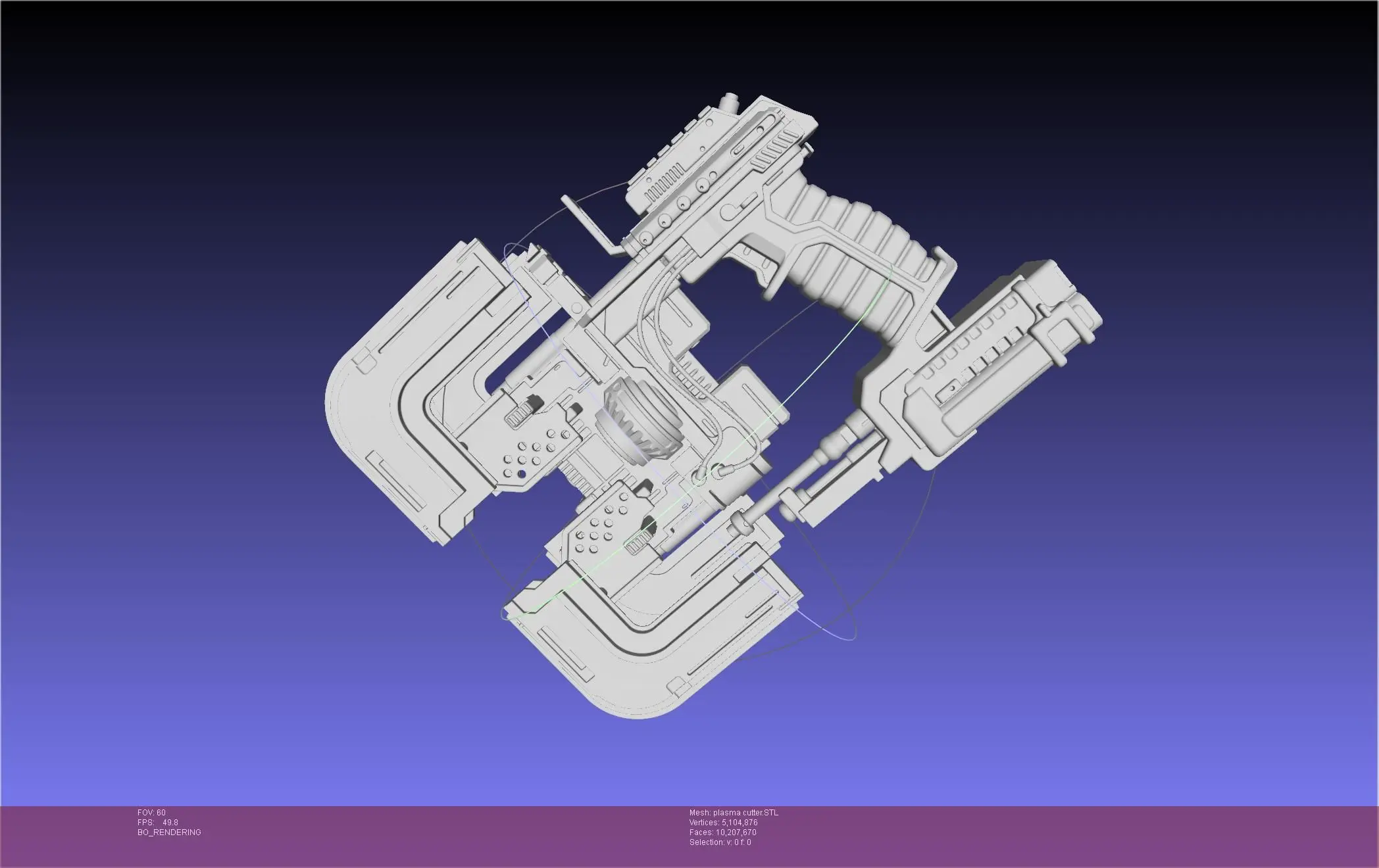 Dead Space Plasma Cutter Printable Model