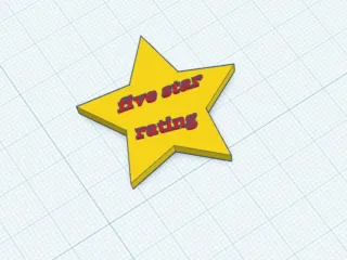 five star rating star