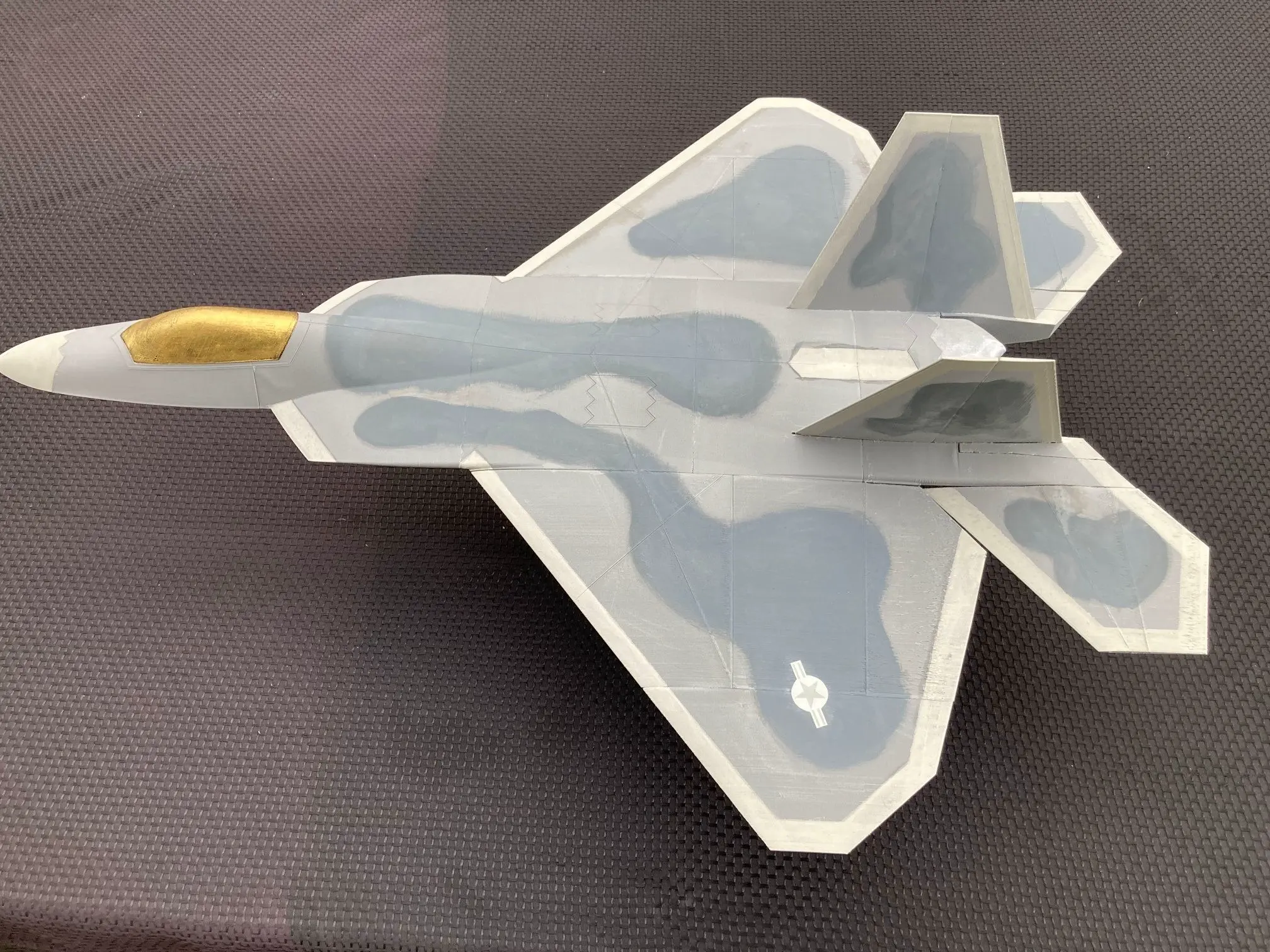 Lockheed Martin F-22 Raptor 700mm span EDF Flyable RC Jet