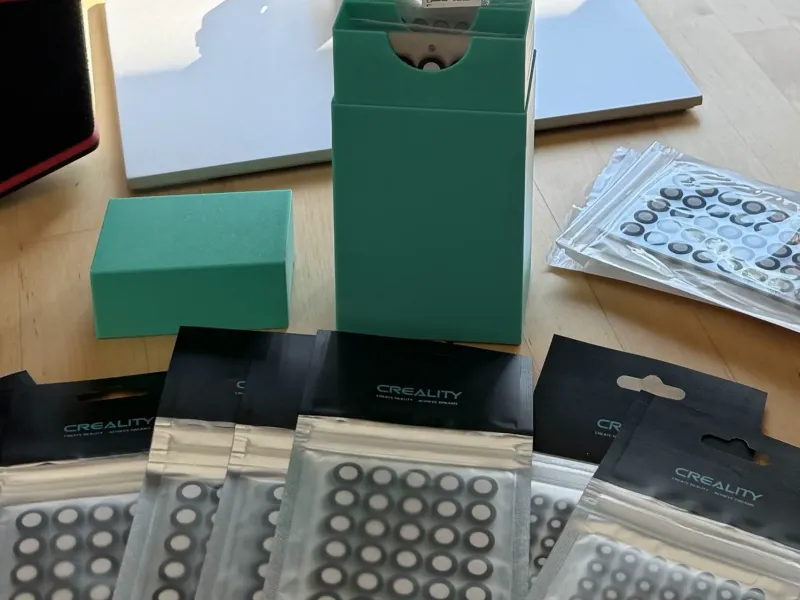 Caixa de Marcadores para Scanner 3D com Tampa