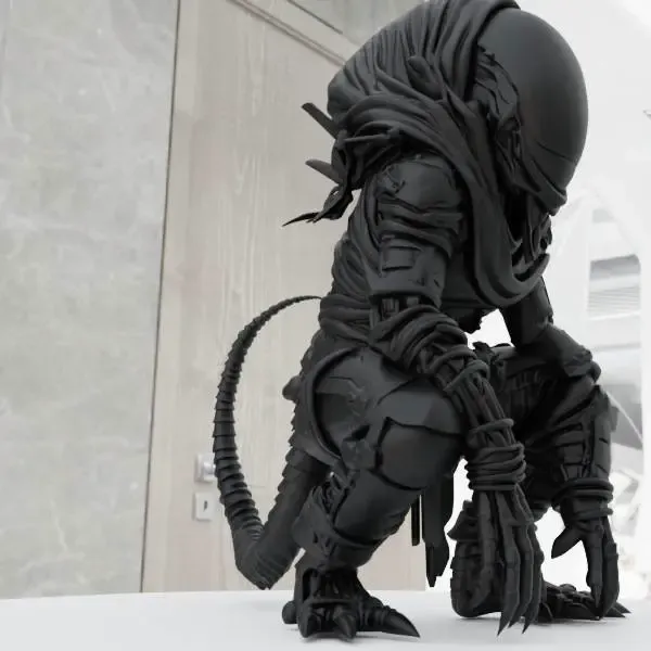 Crouched Xenomorph