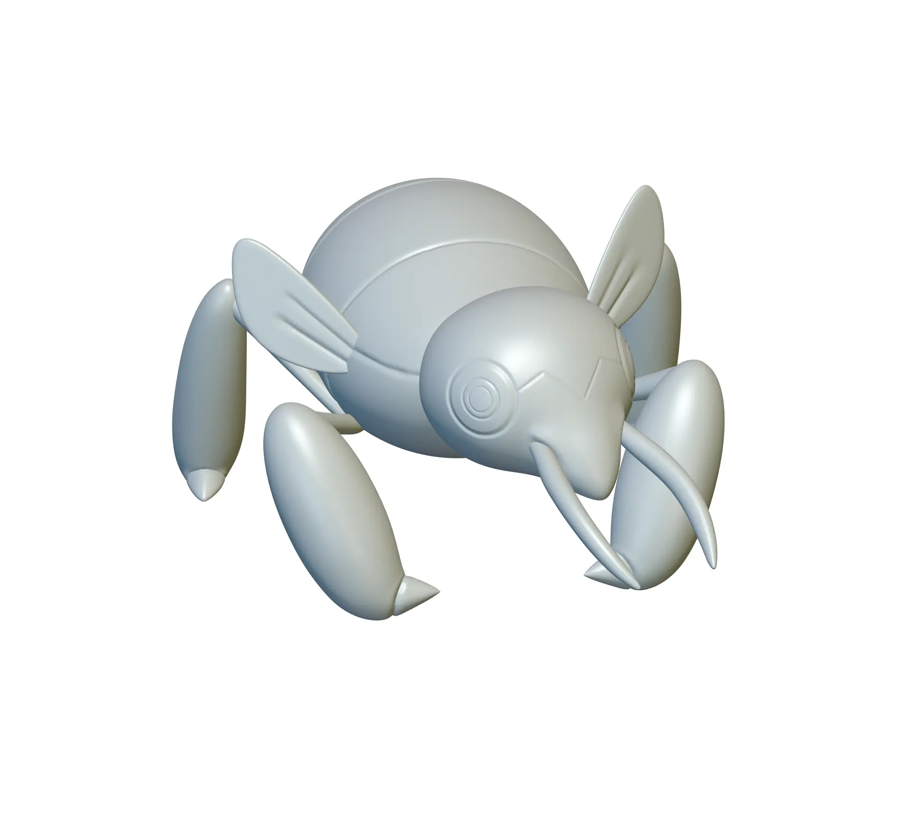 Pokemon Nincada #290 - Ready for 3D Printing!