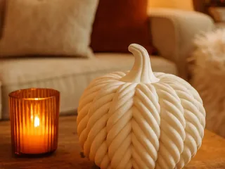 ROPE PUMPKIN / AUTUMN DECOR / HALLOWEEN DECOR